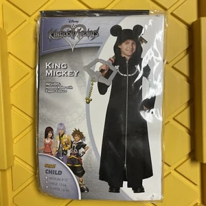 Spirit Halloween Kingdom Hearts King Mickey Disney Costume Cosplay Size Large - Picture 1 of 4