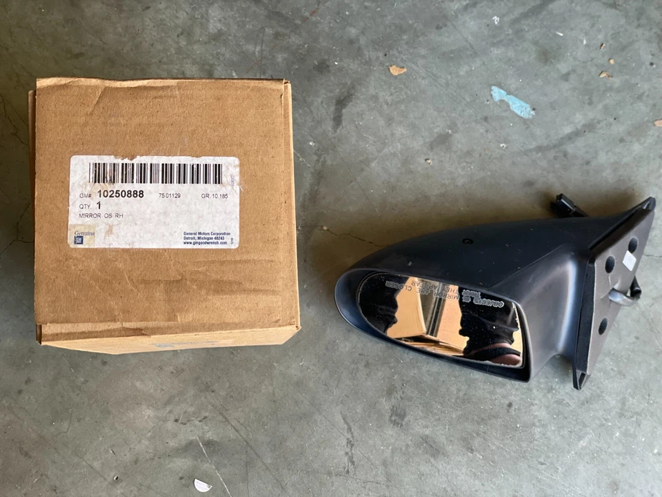 Espejo retrovisor delantero derecho del lado del pasajero 10250888 genuino GM para Chevy Lumina Foto 1 de 1