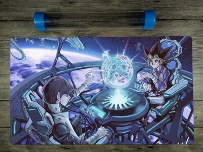 Ygomat Yugi Muto VS Seto Kaiba Trading Card Game CCG Duel Playmat Free Best Tube - Image 1 of 4