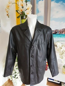 Herren Jacke Lederjacke TOP! Gr. 54 - Bild 1 von 11