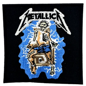 Metallica Rock Musik Applikation bestickt aufbügeln Aufnäher - Bild 1 von 1
