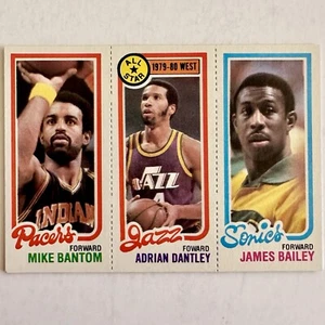 1980-81 Topps Basketball HOF Adrian Dantley/Mike Bantom/Bailey/#115/6/227 Ex++ - Picture 1 of 2