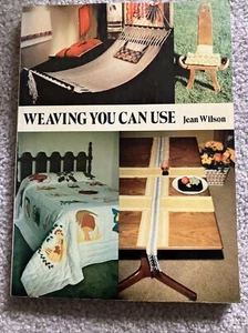 Weaving You Can Use by Jean Wilson 1975 with color plates - Picture 1 of 8
