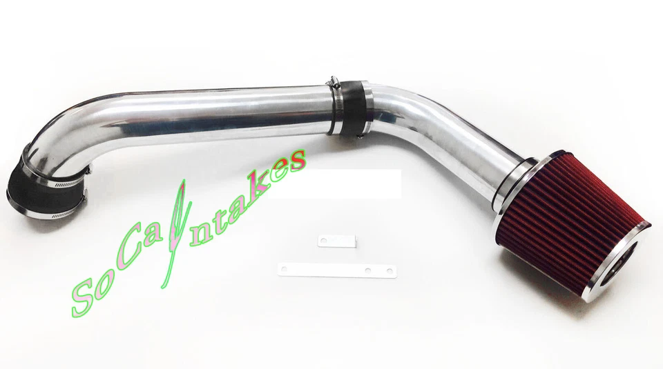 Kit y filtro de admisión de aire frío negro rojo para Pontiac Firebird 1995-1997 3,8 L V6 Foto 1 de 1