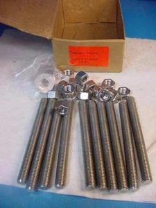 Harrington Plastics 4" 150 316 Stainless Steel Stud Kit CL-150 Flange for BFV - Picture 1 of 1