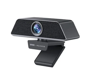 Webcam flux 4K Enther & MAXHUB avec microphone, autoframing, vidéo HD ultra 4K - Photo 1/10