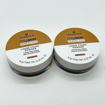 3 Essence My Skin Perfector Loose Fixing Powder Instant Blur 30 Medium Matte New - Image 1 of 2