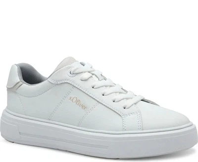 s.Oliver Trainers Laceup White 5-23635-42 1A0 - Image 1 of 4