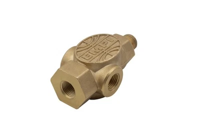 EMPI 9219 Oil Pressure T Fitting, 1/8-27 NPT for VW Type 1 & Type 2 Engines - Image 1 of 3