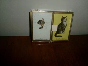 TARJETAS DE JUEGO DE FERROCARRIL CHESAPEAKE Y OHIO DE COLECCIÓN GATOS DE AJEDREZ Y PICO SIN USAR - Imagen 1 de 2