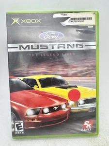 Ford Mustang The Legend Lives (Microsoft Xbox, 2005) CIB COMPLETE - Picture 1 of 5