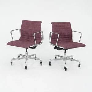 1981 Herman Miller Eames Aluminum Group Management Desk Chair Purple, 2x Avail - Picture 1 of 12