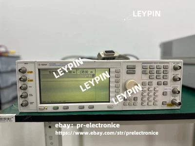 HP/KEYSIGHT/ Agilent E4438C ESG Vector Signal Generator, 250kHz-6GHz WITH OPT#pr - Image 1 of 3