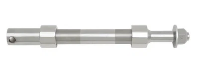 Kit de ejes Drag Specialties - Cromo motocicleta bicicleta de calle 0214-0844 Foto 1 de 4