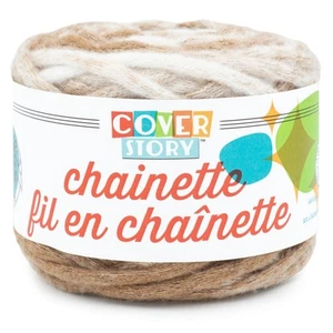 Lion Brand Cover Story Chainette Yarn-Camel - Picture 1 of 1