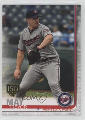 2019 Topps Update 150th Anniversary Trevor May #US196 - Image 1 of 2