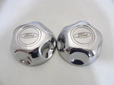 Par de tapas centrales cromadas Ford Explorer Ranger 1993 1994 1995 1996 1997-2003 Foto 1 de 4