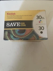 Kodak 30CL Ink Cartridge For Printer Twin Pack Brand New Sealed Old Stock x2 - Afbeelding 1 van 3