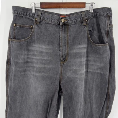Jeans Vintage Regal Wear Para Hombre 42x34 Gris Denim Y2K Hip Hop Grunge Patinador Foto 1 de 4