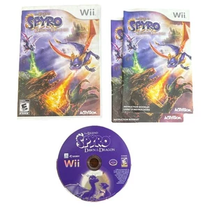 The Legend of Spyro Dawn of The Dragon Nintendo Wii CIB Eng/Fr - Picture 1 of 6
