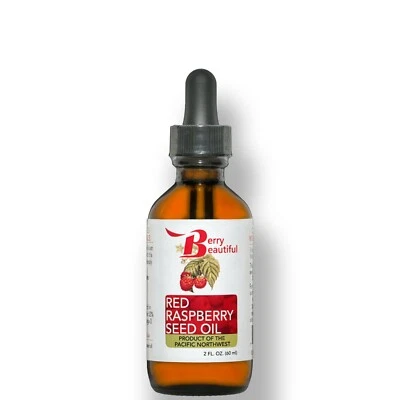 Red Raspberry Seed Oil - 2 fl oz - Unrefined, Virgin, Cold Pressed in the USA - Image 1 of 4
