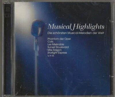 Musical Highlights - 2 CDs - Cats-Phantom der Oper - 2003 - NEUWARE! - Bild 1 von 2