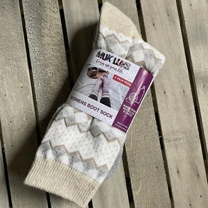Brand New Muk Luks Cozy Women's Boot Socks 3pk - Picture 1 of 7