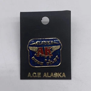 Alaska Bush Pilot ACE Alaska Lapel Pin - Picture 1 of 4