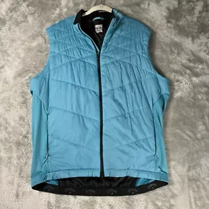 Callaway Weather Series Vest Mens XL Blue Full Zip Puff Gorpcore Outdoors - Picture 1 of 8