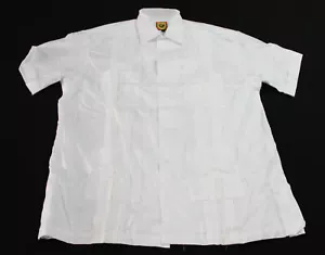 San Cristobal Men's Havana Classic 4-Pocket Guayabera Shirt CD4 White Large NWT - Picture 1 of 4
