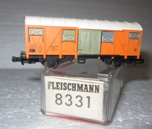 FLEISCHMANN 8331 N PICCOLO DB CHIQUITA BOXCAR COVERED GOODS WAGON Ep IV OVP 'C' - Bild 1 von 18