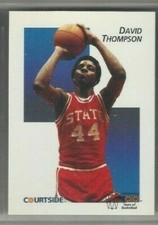 David Thompson 1992-93 Courtside NCAA Basketball Card # 37 NC State