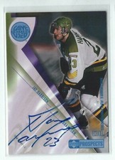 Jay Harrison 2001/02 Upper Deck CHL Prospects Autograph Card #A-JH