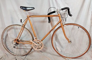 1979 Sanwa 110 Touring Road Bike Large 59cm Orange Lugged Steel Vintage Java Bar - Picture 1 of 12