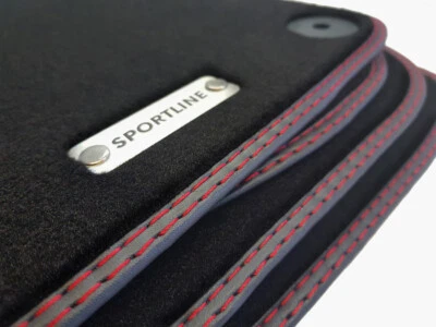 Sportline Fußmatten für Mazda CX-3 ab Bj.2015 Metall Logo Velours  - Bild 1 von 4