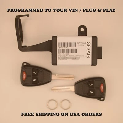 2004-2005 Dodge Grand Caravan Town & Country Immobilizer 04727363AG Plug & Play - Image 1 of 4