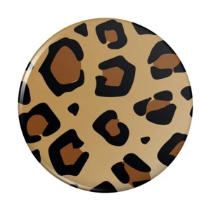 Leopard Print Animal Spots Compact Pocket Purse Hand Cosmetic Makeup Mirror - Picture 1 of 7