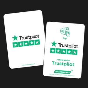 Trustpilot Review Card with NFC & QR code - Picture 1 of 8