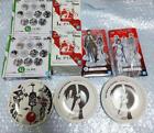 Evangelion Goods Lot of 9 Asuka Small Plate Glass Acrylic stand Ichiban Kuji
