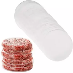 Burger Patty Paper Rounds for 4/4.5 Inch Press, 200pcs 4.5inch - Picture 1 of 8