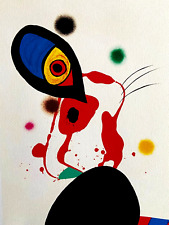 Joan Mirò ,Lithography (Piet Mondrian Josef Albers Jean Hans Arp Hartung Man Ray