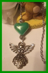 Bildhübscher Engel Schutzengel Anhänger fürs Auto / Rückspiegel Talisman (D958) - Bild 1 von 1