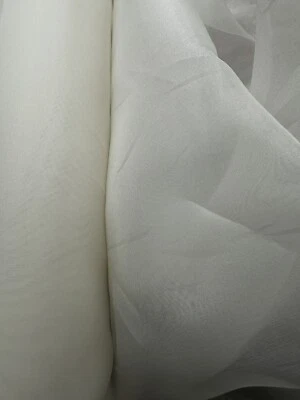 100% Silk Organza Fabric Material 150cm Wide * SALE* - Image 1 of 4