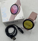 *VGC* Samsung Galaxy Watch Active 2 40mm Aluminium Case Rose Gold WIFI GPS Boxed