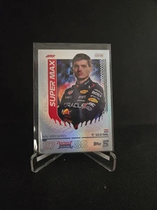 Max Verstappen 2024 Topps Turbo Attax ' Gladiator ' Super Max ' Foil #313 - Picture 1 of 2