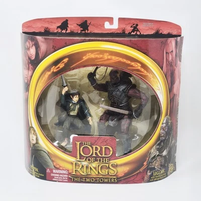 Pippin & Ugluk - El Señor de los Anillos - Las Dos Torres - Toy Biz 2002 NUEVO Foto 1 de 4
