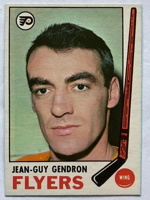 1969 - 70 O-Pee-Chee #169 Jean-Guy Gendron 费城传单 NRMT — 第 1/2 张图片