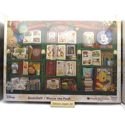 Rompecabezas Estantería Winnie the Pooh 1000 piezas + Pegatinas Decoración Época Nuevo Foto 1 de 4