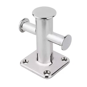Marine Boat 100mm 316 Stainless Steel Single Cross Bollard Dock Mooring Cleat - Picture 1 of 4