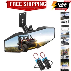 Polaris Ranger Rear View Mirror, Adjustable Center Rearview Mirror for Polari... - Bild 1 von 8